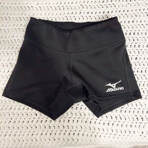 mizuno black athletic shorts!